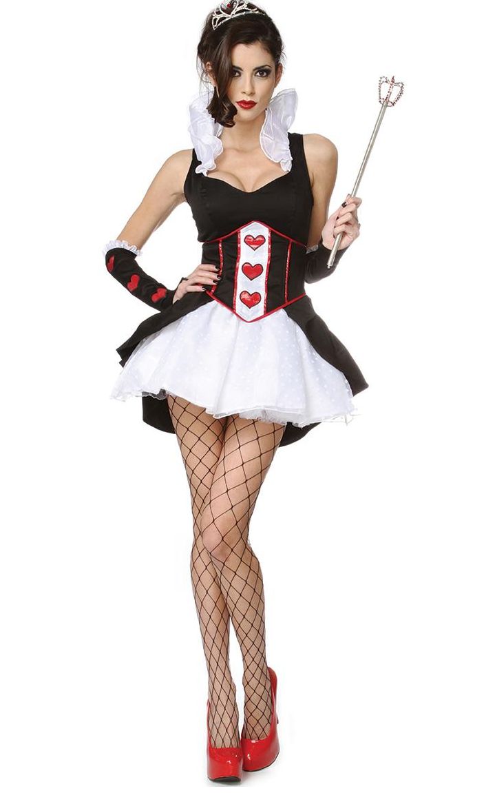 Cruel Queen Of Hearts Costume